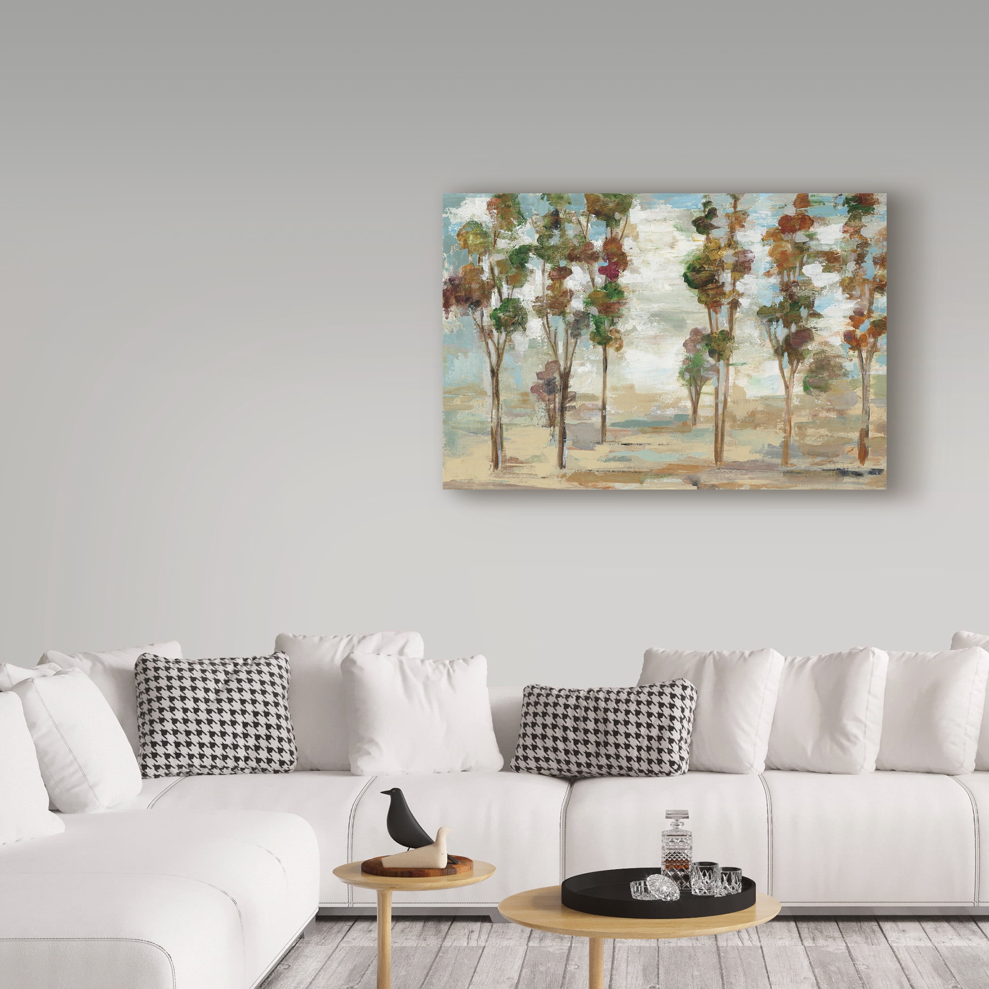 Trademark Fine Art 'Serene Forest' Canvas Art by Silvia Vassileva