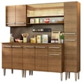 thumbnail image 1 of Cocina Integral Completa 201cm Emilly Sky Madesa 04 - Marrón Madesa GREM201004, 1 of 5