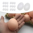 thumbnail image 4 of 40 PCS Huevos Falsos para dibujar de Bricolaje Decoración para hogar Casas de Jaulas de ACCS Hugo Huevos de simulación, 4 of 10
