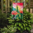 thumbnail image 2 of Arizona Saguaro Cactus Blossom in Watercolor Garden Flag 11.25 in x 15.5 in, 2 of 5