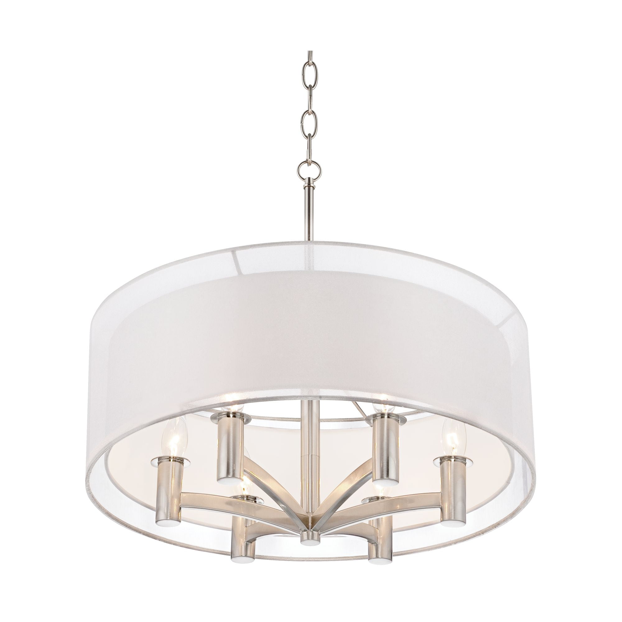 Possini Euro Design Caliari 6 Light 22 Wide Brushed Nickel Pendant Possini Euro Design Caliari 6 Light 22 Wide Brushed Nickel Pendant Com