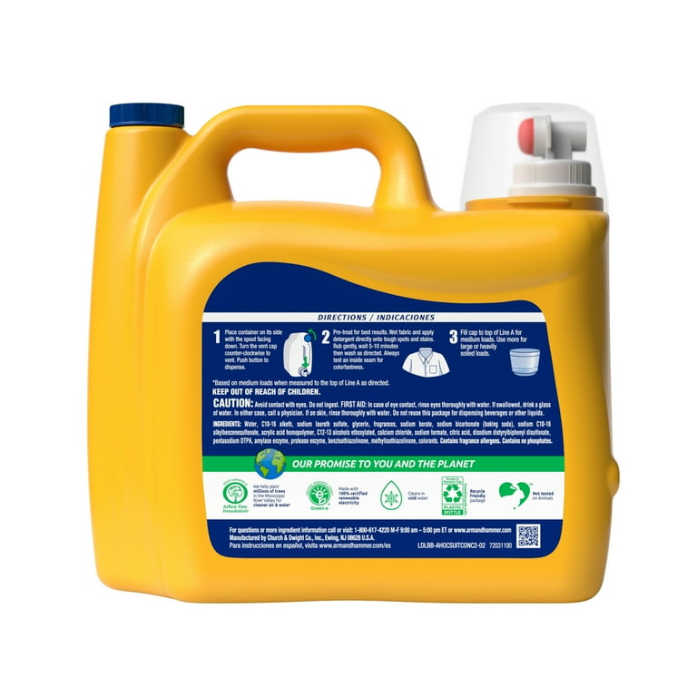 Arm & Hammer Odor Blasters タイド洗剤 Fresh Burst + Odor