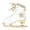 White, variant on Alloy Ski Ice Skate Brooches Sporty Pins for Unisex Casual Winter Fashion Accessories