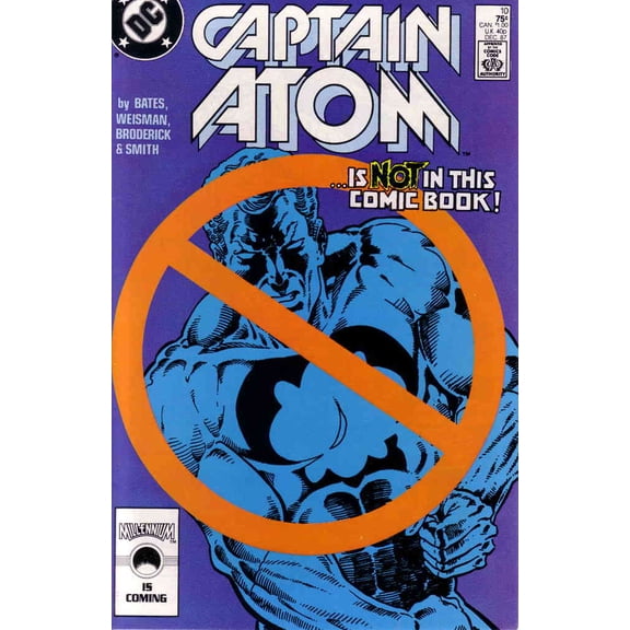 Captain Atom (DC) #10 VF ; DC Comic Book