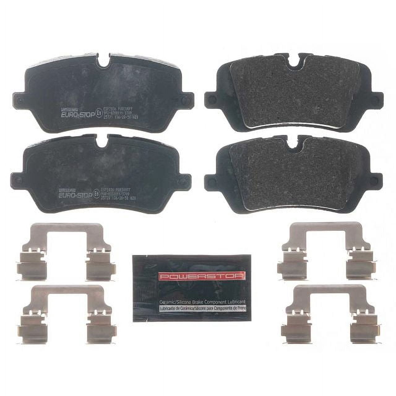 Power Stop Rear Euro-Stop ECE-R90 Certified Brake Pad ESP2036