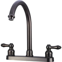 Dura Faucet Non-Metallic J-Spout RV Kitchen Faucet - Venetian Bronze