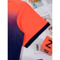 thumbnail image 5 of XUNZOO Boys Sport Tee Shirt Short Sleeve Football Top Training Base T-Shirt Athletic Shirt Running Orange 3XS, 5 of 7