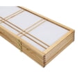 thumbnail image 3 of Legacy Decor 5 Panels Room Divider Privacy Screen Lattice Design 5.9 ft Tall x 7.3 ft Wide Natural, 3 of 5