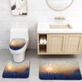 thumbnail image 1 of Juego de Alfombras de Baño ABPHQTO 3 Piezas Gota de Agua 18x30 18x14 18x14.7 pulgadas, 1 of 2