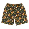 thumbnail image 5 of Goofa Forest Squirrel Printed Mens Swim Trunks Summer Quick Dry Short Beach Swimwear Bathing Suits-X-Large, 5 of 9