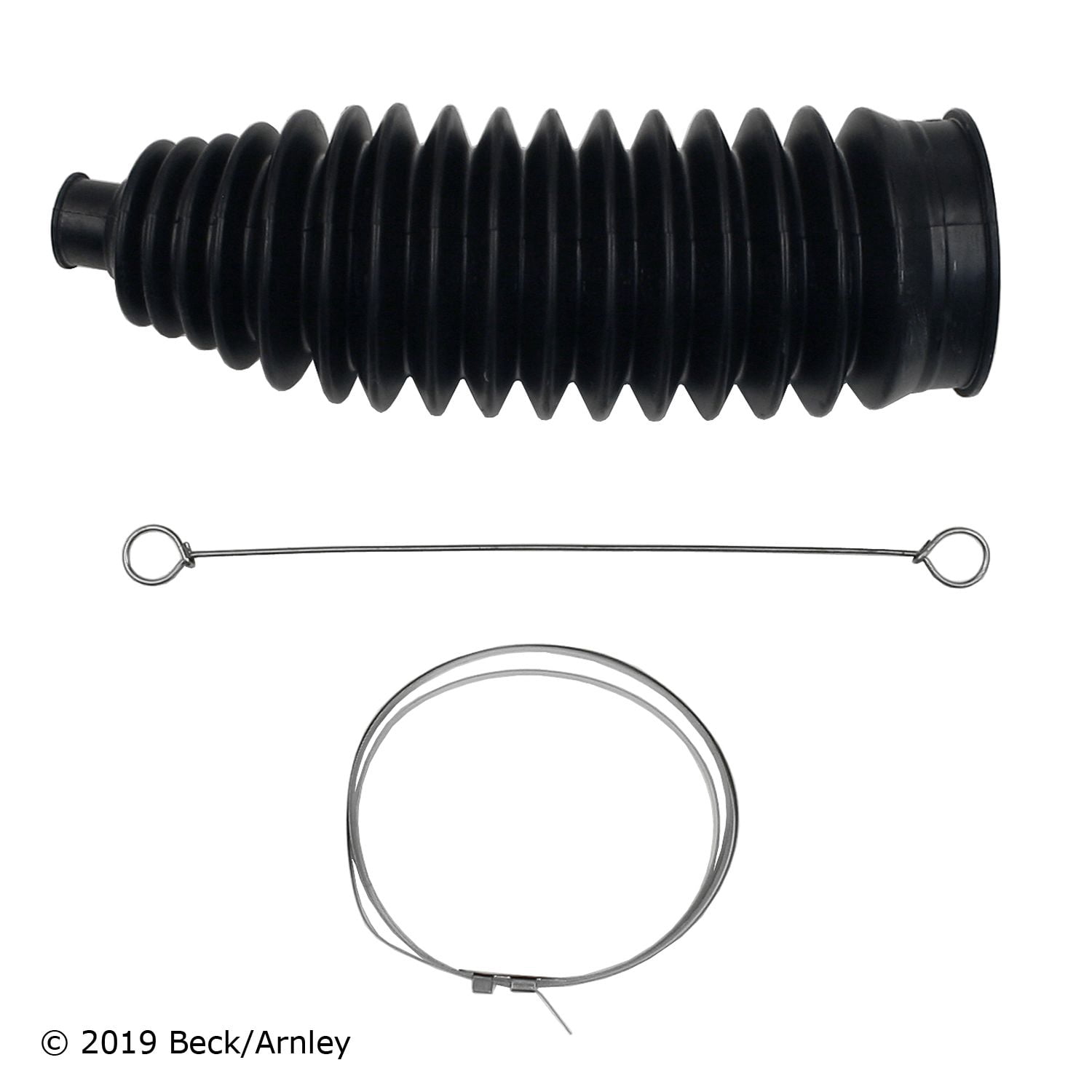 BeckArnley 101-7852 Inner Tie Rod End With Boot Kit