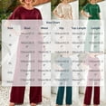 thumbnail image 3 of Karymi Summer Tops for Women 2026 Chiffon Spliced 2 Piece Dressy Outfit Set, Crew Neck Flutter Short Sleeve Cross Ruffle Layered Top, High Waist Straight Wide Leg Pants Tops for Women Trendy, 3 of 6