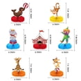 thumbnail image 3 of Centro de mesa de 7 piezas para fiesta de Cumpleaños de Niños, Bola de nido de abeja para parque de atracciones, adorno de mesa, accesorios para cabina, Carnaval, circo, 3 of 3