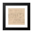 thumbnail image 2 of Umberto Boccioni 15x15 Black Modern Framed Museum Art Print Titled - Study for ‘The Riot’ (1910), 2 of 5