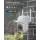 thumbnail image 5 of Cámara Seguridad Wifi Exterior Inalámbrica Alarma Vigilancia HALIMOMO Q43-W Color Blanco, 5 of 8