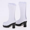 thumbnail image 4 of Botas blancas impermeables, conjunto de zapatos para muñecas Blythe Licca Azone de 12 pulgadas, accesorios de ropa Baoblaze Doll Boots Shoes Outfit, 4 of 7
