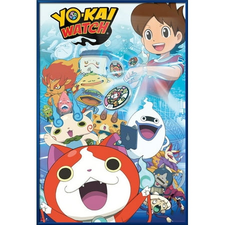 Yo-Kai Watch - Framed Manga / Anime TV Show Poster / Print (Characters) (Size: 24