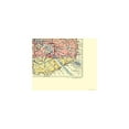 thumbnail image 2 of Historic Map - Paris France - Blue Guides 1921 - Vintage Wall Art, 2 of 4