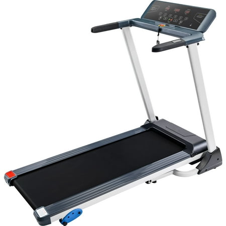 Wioihee Folding Treadmill Electric Motorized Running Machine with Bluetooth, Speakers and 3 Incline Options