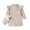 Beige, variant on LUOGENLI Dress Girls Sweater Dresses Long Sleeve Ribbed Knit Pulruffle Cozy Dress Kids Princess Dress 2Pcs Dress for Girls Trendy Floral Beige 9-12 Months