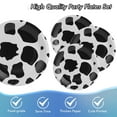 thumbnail image 3 of 91Pcs Cow Birthday Party Supplies - Farm Cow Print Birthday Party Tableware Includes Party Plates, Napkins, Tableware and Tablecloth for Cow Farm Theme Birthday Parties Decorations, 3 of 8