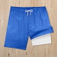 thumbnail image 2 of Bainana Child Boys Swim Shorts Cartoon Print Elastic Waist Straight Leg Trunks Fashion Breathable Little Boys Youth Beach Pool Swimwear Blue Size 5-6 Years, 2 of 4