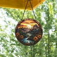 thumbnail image 2 of RKSTN a Pendant Hanging Wreath Colorful Circular Wall Decoration Window Decoration Festival Decorations 15cm, 2 of 5
