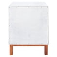 thumbnail image 7 of SAFAVIEH Erica 2-Drawer Nightstand White / Natural, 7 of 7