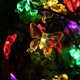 thumbnail image 1 of 5 Meter Solar LED Lichterkette bunten Schmetterlinge Deko Beleuchtung für Weihnachten, Party, Festen, 2 Leuchtmodi Zhivalor OTTO-HR-0743, 1 of 7