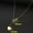 style 04, variant on Gold 316 Stainless Steel Stacking Wearing Dangle Pendant Chain Necklace Jewelry -style 03