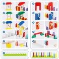 thumbnail image 3 of Juego de dominó Joqutoys, 600 unidades, bloques de construcción de madera para niños, 3 of 9