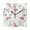 Black, variant on 7.78in Square Artistic Wall Clock Dual-Purpose Tabletop & Hanging Decor Silent Non-Ticking Clocks for Home Office 11111111 Cute Flamingo Pattern