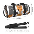 thumbnail image 4 of Easygdp Funny Cats Travel Bag, Camping, Weekend, Carry On Overnight Duffel Bag with Shoulder Strap, 4 of 8