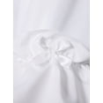 thumbnail image 6 of Alvivi Women's French Retro Elastic High Waist A-Line Skirt Layer Ruffle Swing Long Maxi Skirts White XL/XXL/3, 6 of 6