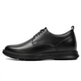 thumbnail image 5 of CMR CHAMARIPA Height Increasing Shoes For Men - Black Leather Business Casual Derby Shoes 2.76 Inches / 7CM, 5 of 9