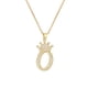 thumbnail image 1 of Guardurnaity InitialNecklacePendantEnglish Letter A to Z Jewellery Charm Chain Crystal Valentine'sDay Birthday Modern Ropa, zapatos y accesorios Miscelánea O 1, 1 of 6