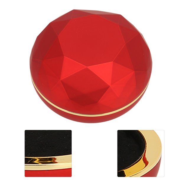 Organizador LED De Almacenamiento De Regalo Para Exhibición De Joyería De Forma Redonda Para