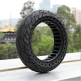 thumbnail image 4 of 60/70-6.5 Solid Rubber Tyres, 10 x 2.5 Solid Tyres for Segway Ninebot Max G30/Max G30D/Max G30 D2/Scotex H20 Electric Scooter, 10 Inch Front or Rear H, 4 of 5