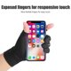thumbnail image 3 of Pesca Guantes transpirables antideslizantes para mujeres y hombres, dos guantes de ciclismo de pesca de corte más fino (gris) Tmvgtek Deportes Acuáticos, 3 of 6