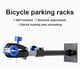 thumbnail image 4 of Toystoory Soporte de pared para bicicleta, profesional en interiores, garaje, estante de estacionamiento ajustable, colgador de Ciclismo, 4 of 6