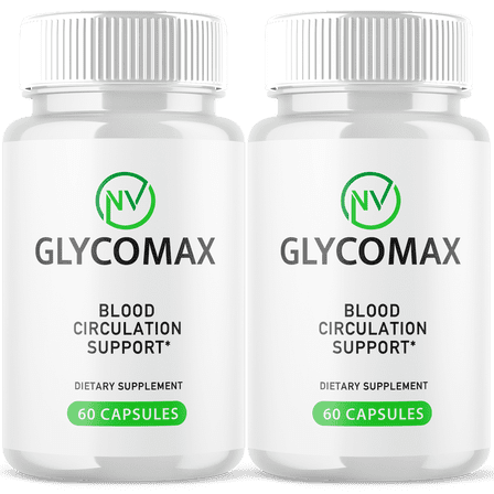 Glycomax Blood Balance Support Pills Advanced Formula Vitamin Supplement Glyco Max 120 Capsules