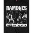 thumbnail image 3 of Ramones - Camiseta CBGB 1978 para Adultos Unisex (Negro), 3 of 3