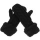 thumbnail image 1 of 1 par de guantes de invierno, guantes de forro cálido, guantes de punto grueso, mitones para exteriores, 1 of 8