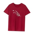 thumbnail image 3 of Camiseta para mujer de verano, ligera, básica, para mochilero, oficina S, 3 of 7