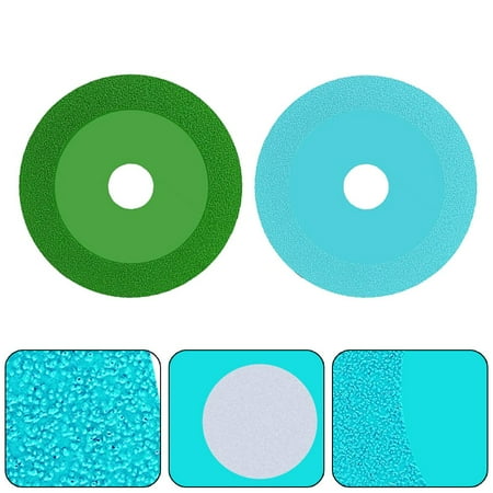 

RANMEI 2pcGlass Cutting Disc Marble Saw Blade Ceramic Tile Jade Polishing Grinding disc