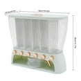 thumbnail image 2 of 10kg Large Rice Storage Container Food Airtight Box Rice Dispenser with Rice Hopper, 2 of 12