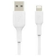 thumbnail image 3 of BELKIN CAA001bt2MWH BOOST CHARGE White Lightning to USB-A Cable 6.56 ft. (2.0 m), 3 of 5