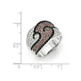 thumbnail image 2 of Sterling Silver and Cubic Zirconia Brilliant Embers Ring - Size 6, 2 of 2