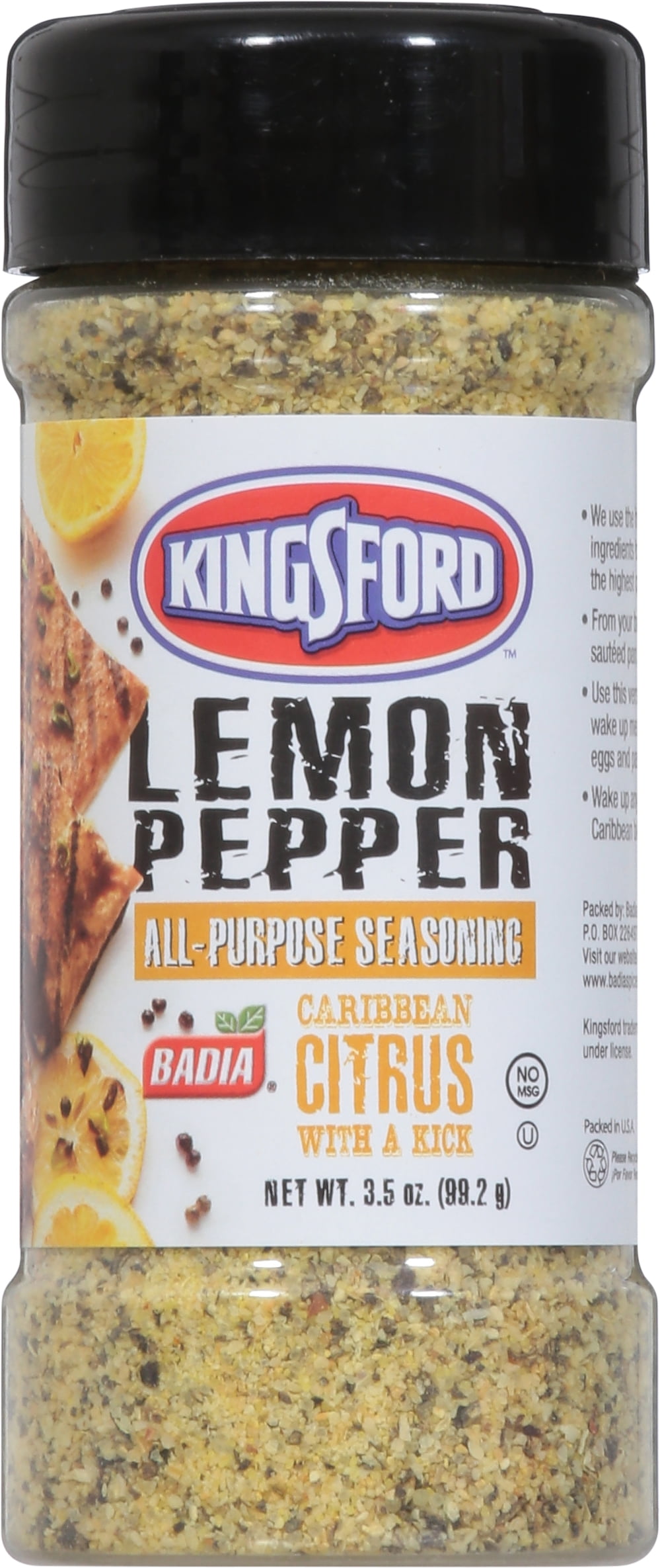 Lemon Pepper Seasoning Salt Free – Majestic Spice