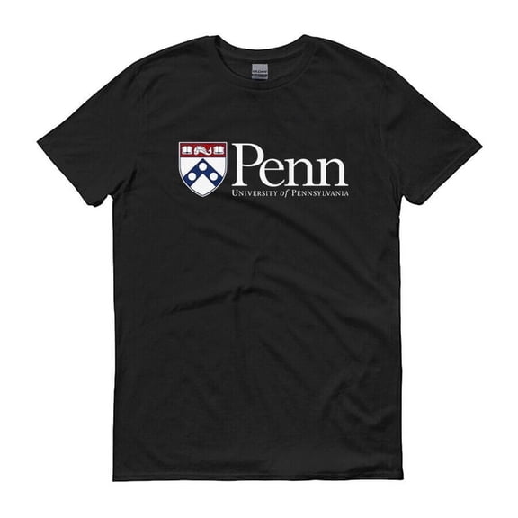 University of Pennsylvania Logo T-Shirt Made in USA Size S-5XL Many Colors